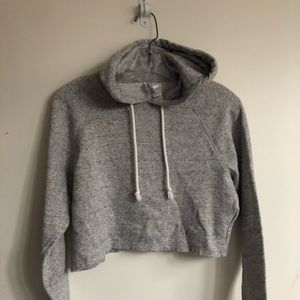 H&M Divided crop hoodie sweatshirt